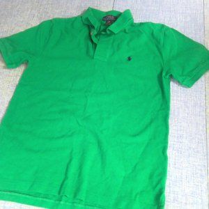 Polo Ralph Lauren Green Golf Shirt Youth Large (14-16) Boys